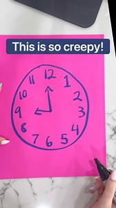 3.6K views · 4 comments | Creepy Halloween clock #reels #halloween #creepy | At Home with Jennie and Nick | Facebook