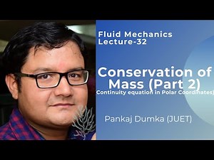 Continuity equation in cylindrical coordinates