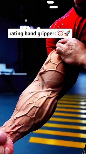 rating hand gripper 💢💪 #handgripper #forearms #veins #gripstrength