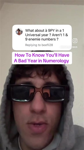 Personal year shows forecast #numerology