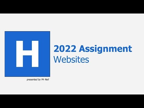 HCS: Assignment: 2022 - Websites