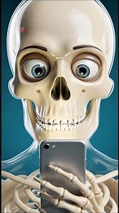 What Happens If You Stop Using Your Phone for 7 Days? #shorts #ytshorts #ai #hindi #skeleton
