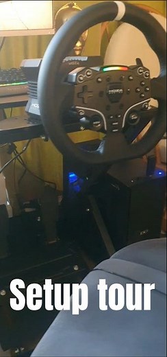 my moza r5 setup tour #f1simracing #simracing