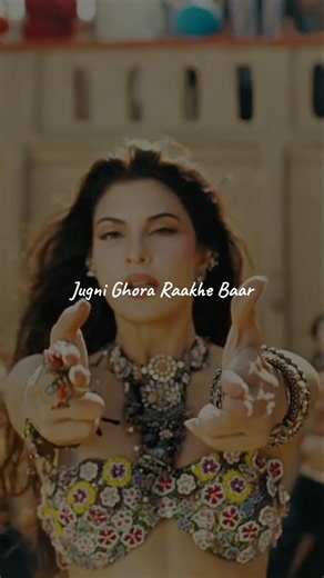 Jacqueline Fernandez Jugni with B Praak lyrics video