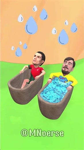 Mr Beast And Cristiano Ronaldo Funny Moments #familyfun #animation #mrbeast