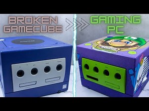 GameCube Sleeper PC! Custom Designed GameCube Mini-PC