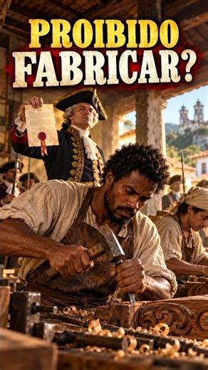 A ordem secreta de 1785 que travou o Brasil #historia #brasil #fatos