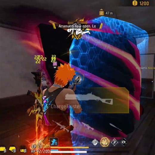 perfect use of charge buster