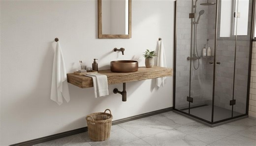 Handmade Reclaimed Wood Floating Vanity: Rustic Farmhouse Bathroom Cabinet - Etsy Australia