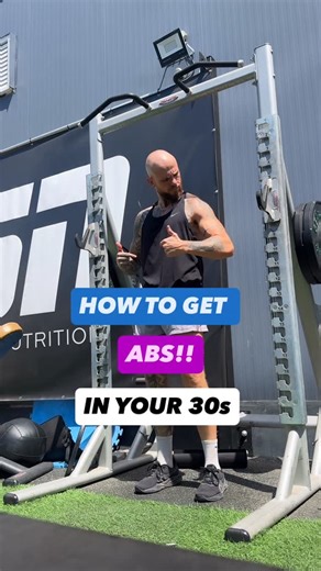 JONNY CRAWFORD | LIFE COACH on Instagram: "Getting abs in your 30s isn’t about luck, it’s about discipline. The circuit you see in this video? Run it 5 times through after your next weights session. But understand this, training is just one piece of the puzzle. If you want to carve out visible abs in your 30s, here’s what you must prioritise - • Whole foods over processed foods, your body becomes what you fuel it with. • Sleep, 8 hours of deep rest for recovery, hormones, and fat loss. • Lower c