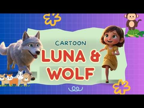 Luna & Wolf | Kids Animated Short Cartoon