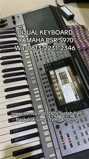 dijual keyboard yamaha PSR S970 muluss #viral #keyboard #keyboardyamaha