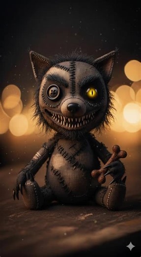 Baby Wolf asmr eating. #horror #asmr #creepy #asmreating #wolf