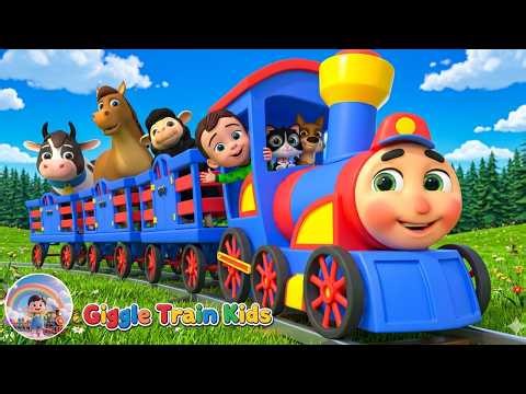 Animal Train Choo Choo | Fun Zoo Adventure | Kids Learning Song