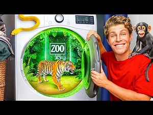 I Built a SECRET Zoo In My House! New Video 2025