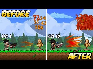 Terraria, But Damaging Enemies UPGRADE My Shotguns...
