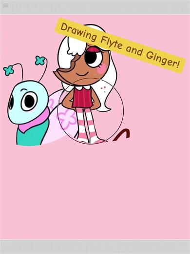 Drawing Flyte and Ginger: A Digital Art Journey