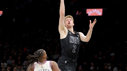 Nets' Danny Wolf reacts to encouraging performance during surprise NBA debut