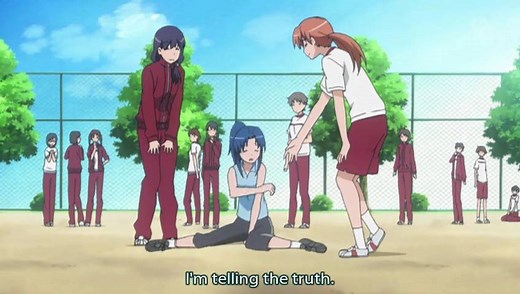 40K views · 1.1K reactions | At the family diner, Yūsaku arrives with fashion model Ami Kawashima, who is also his childhood friend | Toradora ! | Facebook