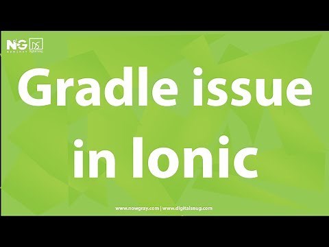 Could not find an installed version of Gradle either in Android Studio.. Ionic, Windows