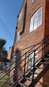 Property Inspections today in a block of 27 flats checking the communal spaces have no fridges dumped or any obstructions to the fire escape routes | Rick Gannon