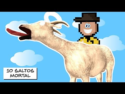 THE CRAZY ANGEL GOAT (Goat Simulator • E4)