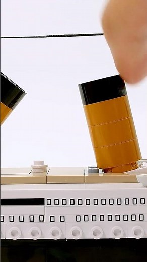 🛳️ RMS Titatnic Chimney 💨 (COBI-1929) #cobi