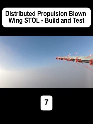 Testing the Blown Wing STOL Aircraft Performance