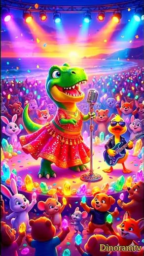 Dinosaur Sings Majboor! 🥺💖