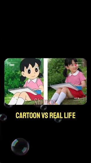 Doraemon Characters In Real Life 😱 | Cartoon vs Reality