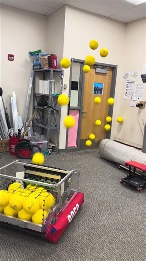 Drum Shooter Testing w Auto Hopper #frc #rebuilt #engineering #robotics