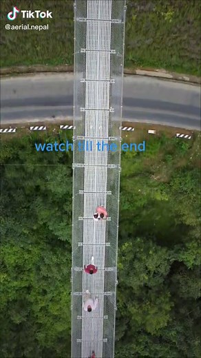 World's Longest Suspension Bridge between Baglung and Parbat | Drone Cinematic Video