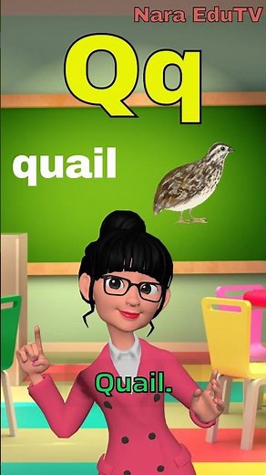 Letter Qq! | Sound and Vocabulary | Phonics | Alphabet