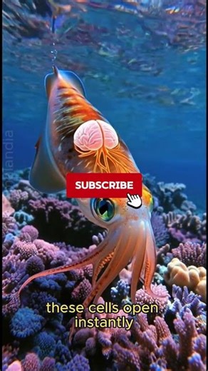 🦑 How Squid Change Color in a Split Second