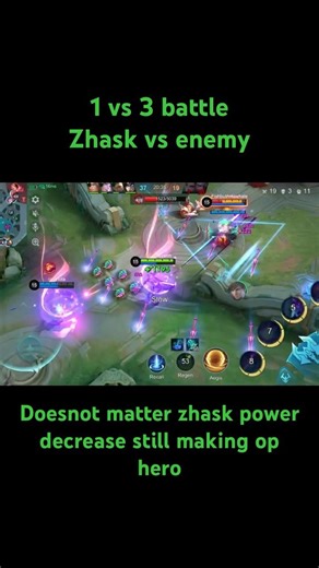 1 vs 3 in the late game | destroying enemy |MLBB #mobilelegends #mlbb #shortvideo #shorts #short