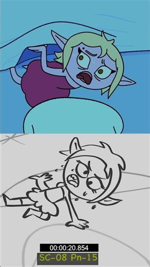 TOOTH: Birth of a Tooth! Fairy Fail! Animatic vs Animation (Animation Meme) #boyanddragon #shorts