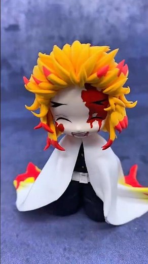 Make Rengoku Kyoujurou in Clay ｜ Demon Slayer Polymer Clay Figure！｜PicoDIY