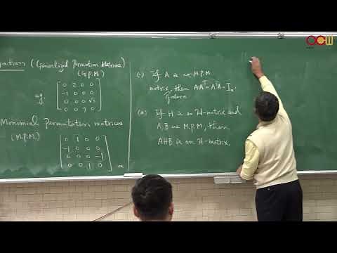 Lec31 組合設計 阿達馬矩陣 1 Hadamard matrices 1