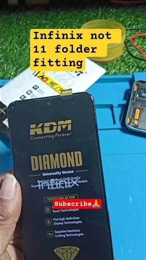 infinix note 11 folder fitting kaise karen #shortvideo #smartphone #repairing