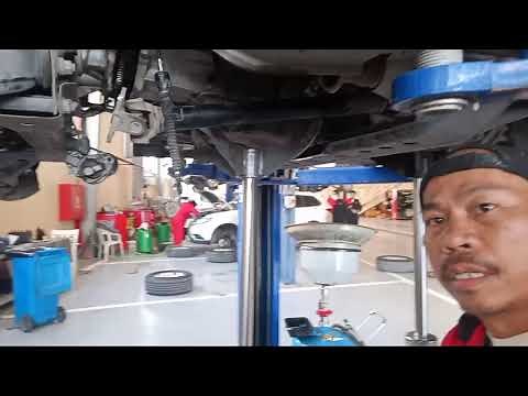 Mitsubishi Pajero ( how to pull down transmission assy)