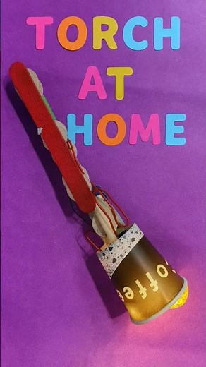 🔦 How to Make a Torch at Home in Just ₹20 | Easy DIY Light