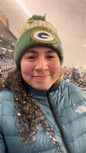 Partido con nieve ❄️ en Chicago, así el clima 1 hora antes del KickOff para el Packers vs Bears #NFL | FREAK NFL
