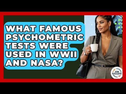 What Famous Psychometric Tests Were Used In WWII And NASA? - Job Success Network