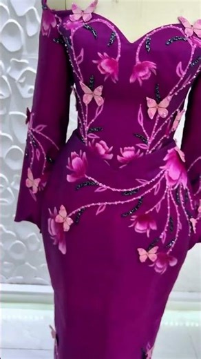 Stunning Beaded & Painted Aso Oke for African Bride | Bespoke Bridal Fashion 💞