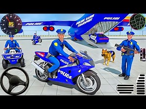 Police Car Chase Simulator 3D Game - Real Cop Cars Driving Simulator 2025 - Android GamePlay