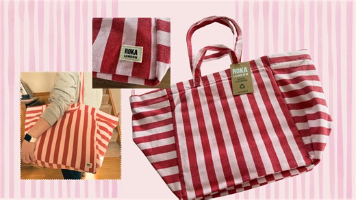 ROKA London canvas tote: A practical and stylish weekend bag for women