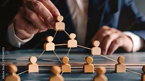 Human resource network structure concept Effective organizational structure.