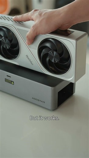Not a graphics card. It mines Bitcoin.