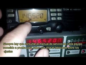 Medición de SINAD en equipos de radiocomunicación