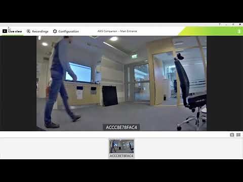 AXIS Companion - Set up notifications